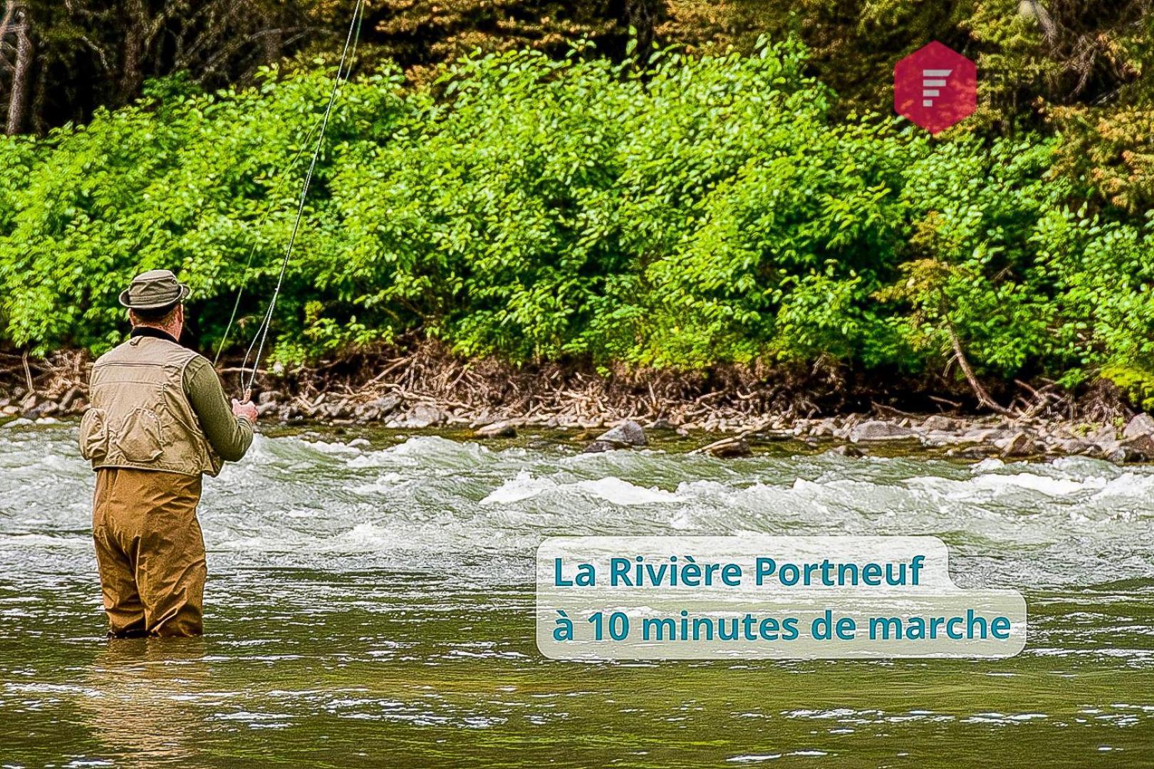 Casa Ibericos In Portneuf / Spa Pool Sauna Trails Pont-Rouge Bagian luar foto
