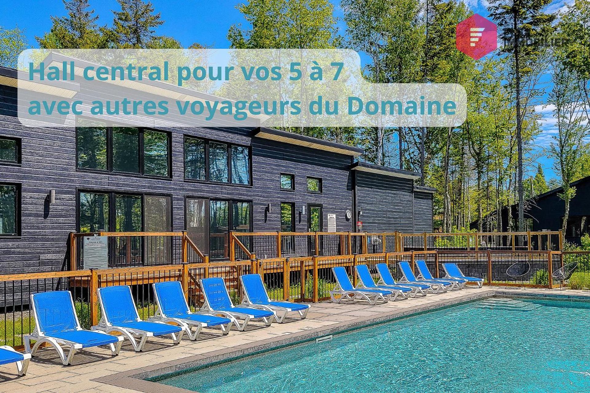 Casa Ibericos In Portneuf / Spa Pool Sauna Trails Pont-Rouge Bagian luar foto